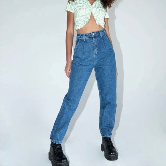 Princess Polly Denim - Princess Polly Clinton Balloon Leg Denim Jeans